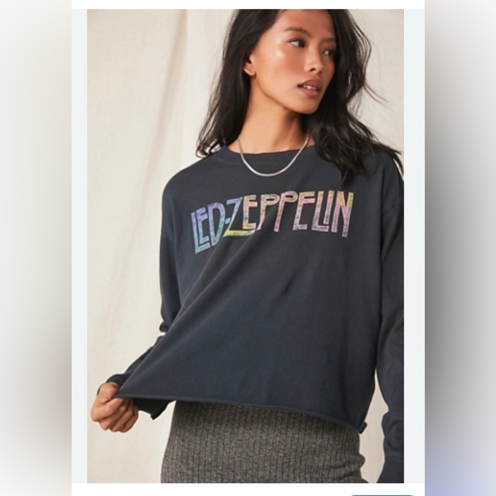 Free People Daydreamer Graphic Tee Led Zepplin